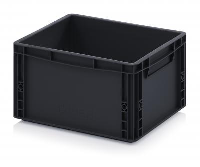 ESD Antistatic Euro Bin Containers - 40 x 30 x 22 cm (L x W x H) - 666 ESD EG 43/22 HG